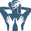 Massør Britta Juhl RAB logo